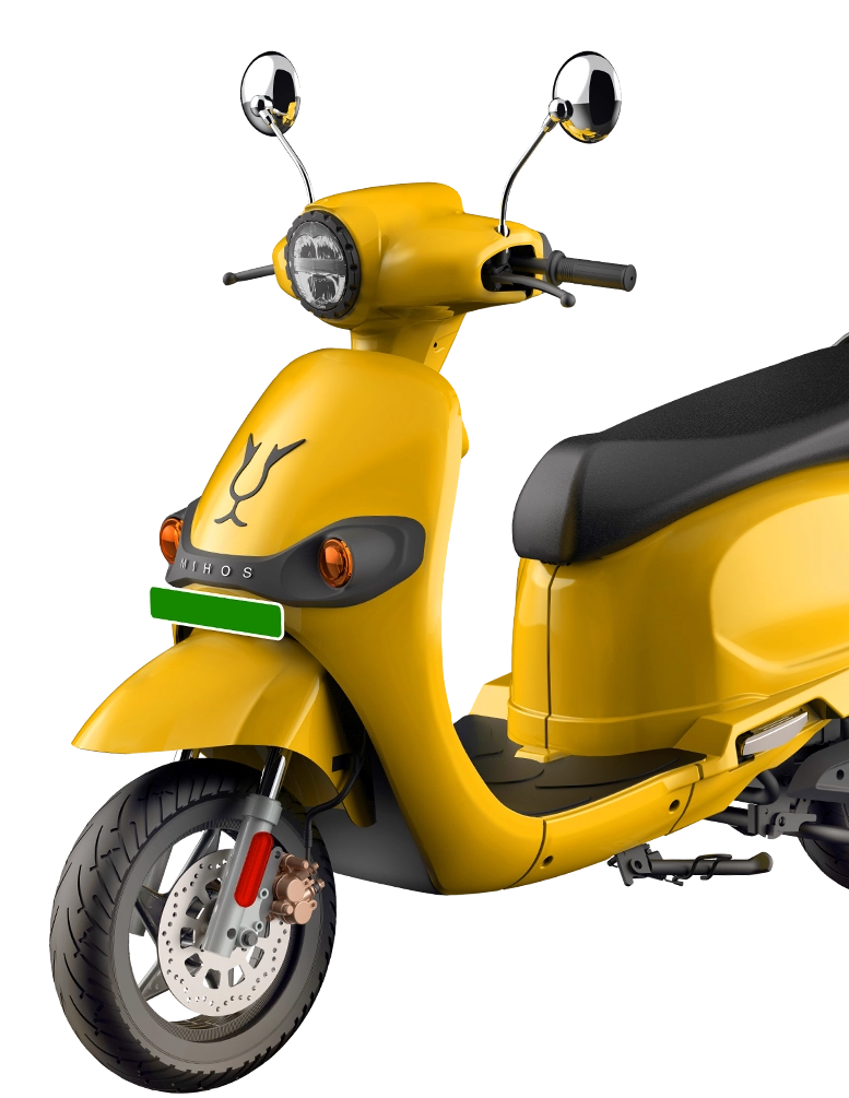 Joy e bike Mihos Solid Yellow Glossy