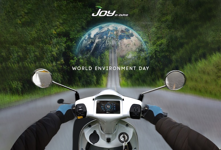 Joy e bike environment day