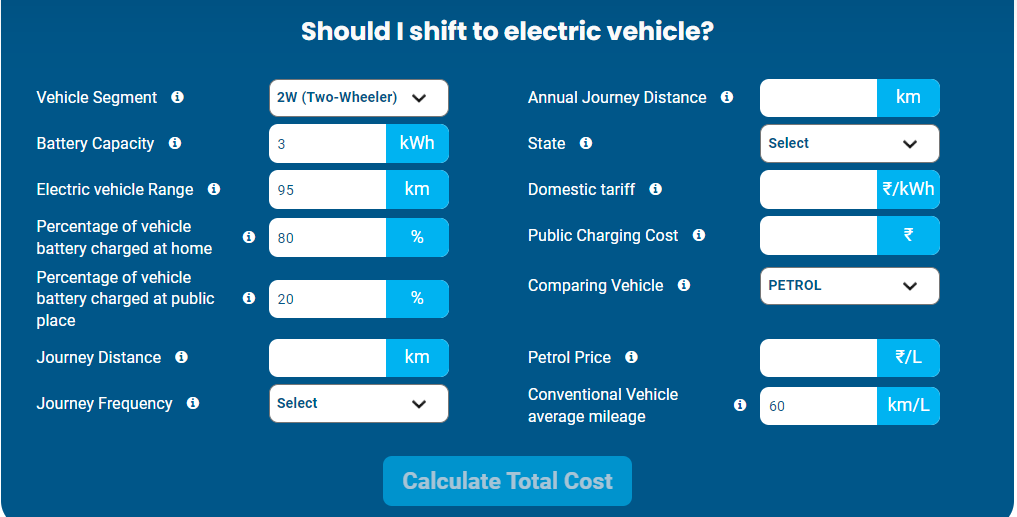 journey cost calculator